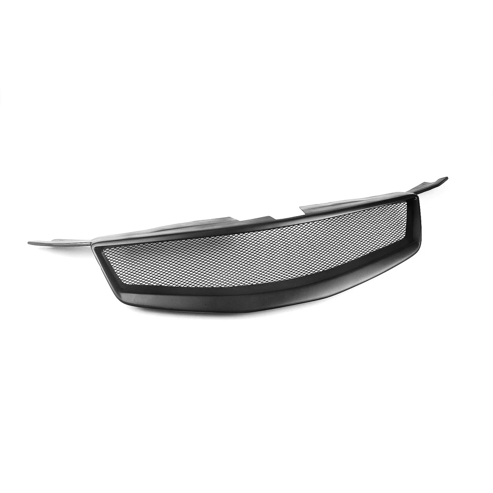 Front Bumper Center Grille Mesh Grill For Nissan Maxima 2007-2008 Matte Black - Image 4 of 4