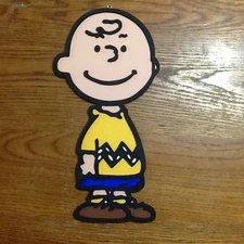 CHARLIE BROWN- FIGURE - 3D WOOD ART