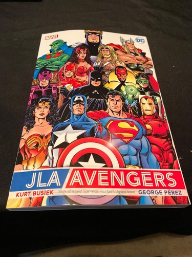 JLA AVENGERS TPB Hero Initiative edition George Perez Limited to 7000 ...