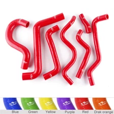For VW Volkswagen MK2 SILICONE RADIATOR HOSE 1.8 8V GOLF JETTA GTI GLI Red