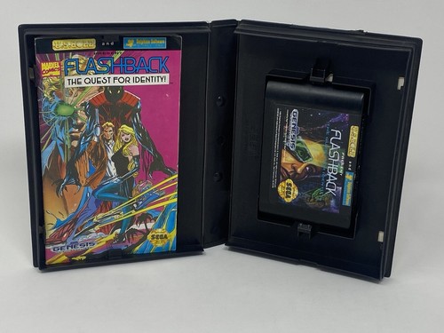 Sega Genesis - Flashback Quest For Identity - CIB Complete in Case w/ Manual - Picture 6 of 8