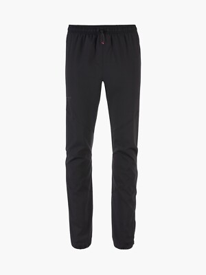 Klattermusen Mens Bysen Pants, Ultralight, Large, Raven/Black