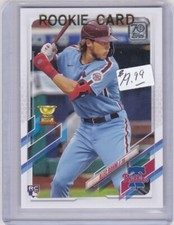 2021 Topps 70th Anniversary Alex Bohm Rookie Card Philadelphia Phillies #277