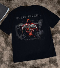 QUEENSRYCHE THE VERDICT TOUR Unisex Black T-S...