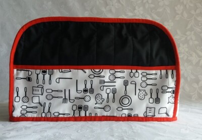 Toaster Cover 2 & 4 Slice With Utensils Tools and Gadgets Appliance Dust Cover