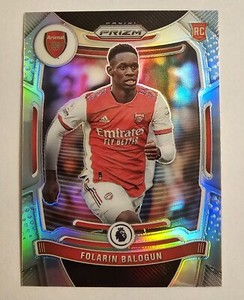 2021-22 Prizm Premier League Silver Prizm #208 FOLARIN BALOGUN RC ROOKIE! 🇺🇸🔥