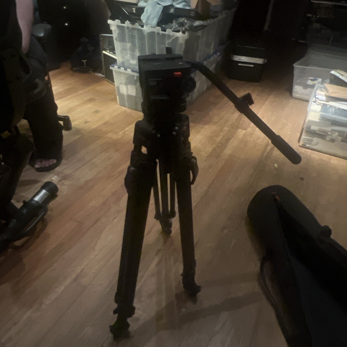 manfrotto tripod With 503 Hdv Fluid Head And Case