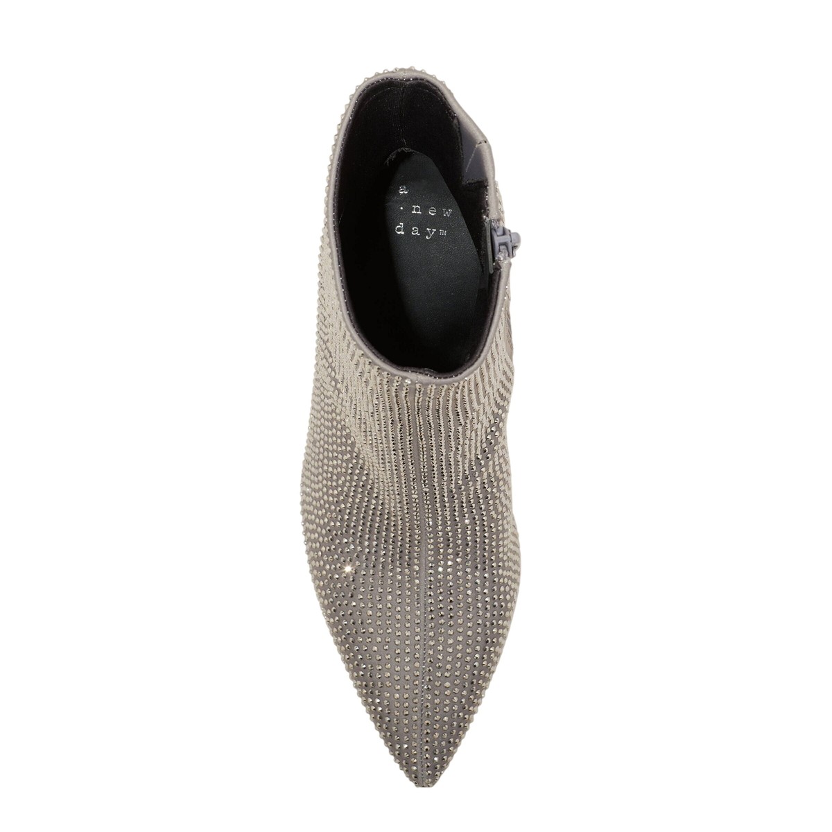 ☆キャシディー☆ A New Day Womens Cassidy Rhinestone Ankle Boots 91636630 Silver