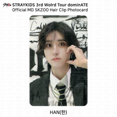Stray Kids 3rd World Tour dominATE Official MD SKZOO Hair Clip