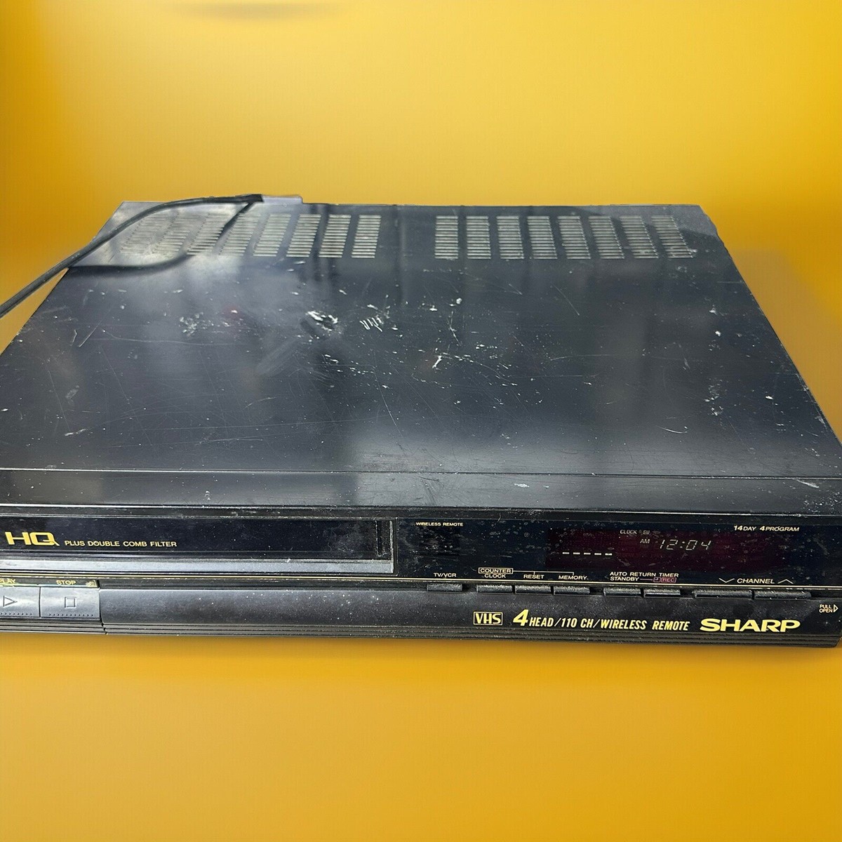 Sharp VC-A600U VCR Video Cassette Recorder VHS Player. No