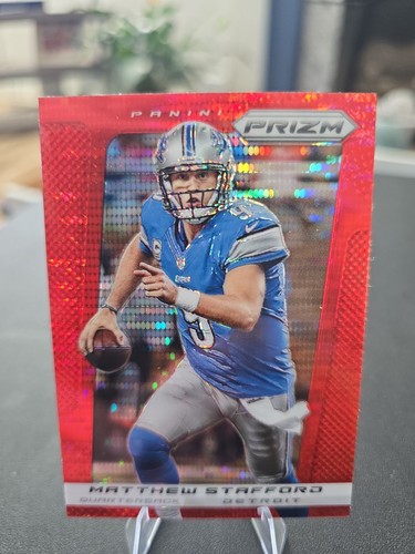 2013 Panini Prizm Red Pulsar Prizm #108 Matthew Stafford