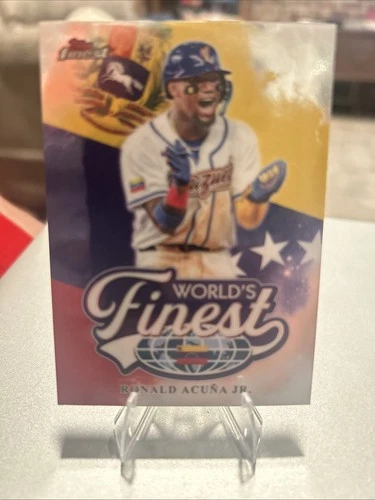 2026 Topps Finest Ronald Acuna Jr. Base (RAW)