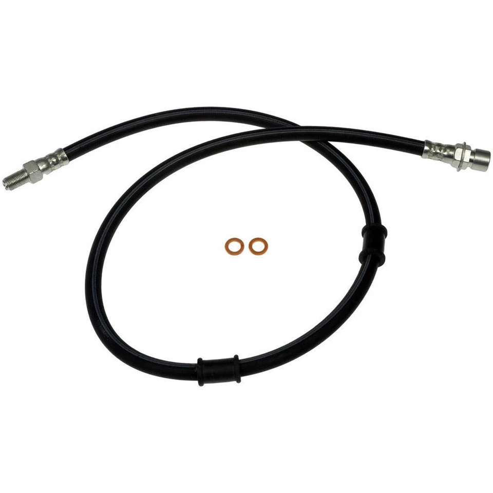 Juego de mangueras de freno delanteras 2x para International Harvester S1723 1980 6,6 L Foto 2 de 4