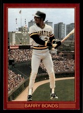 1988 Baseball Stars Series 2 (unlicensed) - Barry Bonds #10 Pittsburgh Pirates