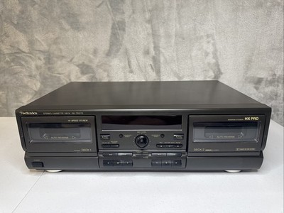 Technics RS-TR373 Dual Stereo Cassette Deck Tested - Read | eBay