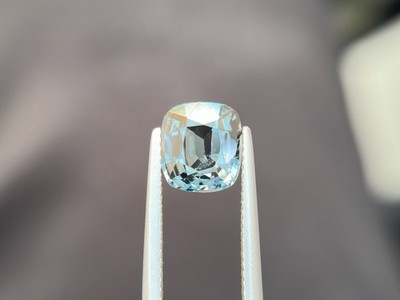 AIG Certified BURMA Spinel 2.84 Cts Natural Untreated Blue (Cobalt) Cushion