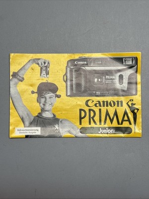 Canon Prima Junior Gebrauchsanweisung #E2