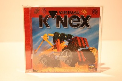 VIRTUAL K'NEX (1998) Windows (PC, CD-ROM) - Complete CIB