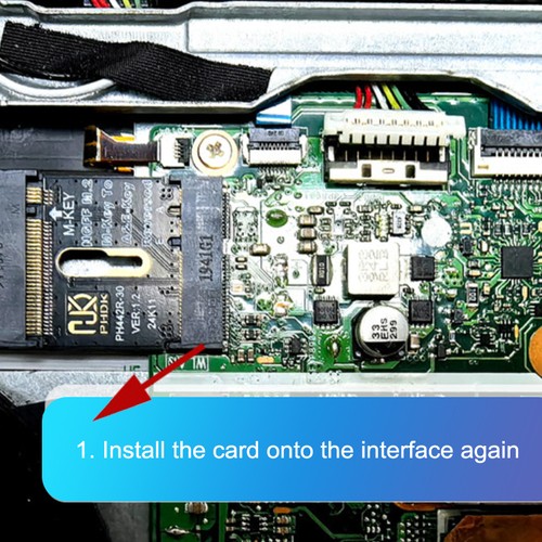 M.2 A+E To NVME SSD Adapter M2 WIFI Interface A/E Key To M Key PCIE 4.0 Riser - Afbeelding 5 van 8