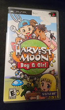 Natsume Harvest Moon: Boy & Girl - Sony PSP - CIB - E - 2007