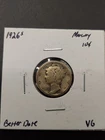 1926 s mercury dime VG (RAW2847)