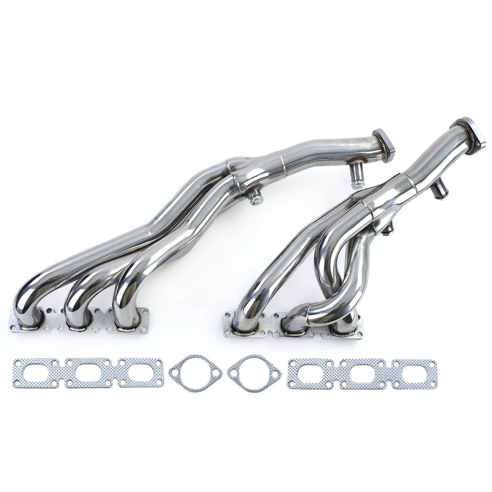 Edelstahl Fächerkrümmer passt für 3er BMW E46 320i 325i 330i 00-07 M54 - Bild 2 von 4