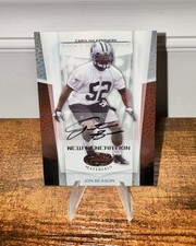 Jon Beason 2007 Leaf Certified Auto Rookie #195 #222/399 Carolina Panthers