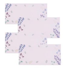 4 Pcs Embossed Pearl Color Envelope Greeting Card Invitation Gift Envelopes