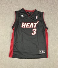 DWYANE WADE MIAMI HEAT JERSEY NBA BASKETBALL ADIDAS 7818A MENS SIZE L H37