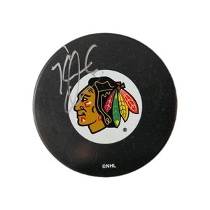 Kevin Dean Signed Chicago Blackhawks Puck