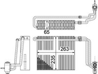1X Mahle AE 107 000P Verdampfer Klimaanlage FüR Mercedes-Benz