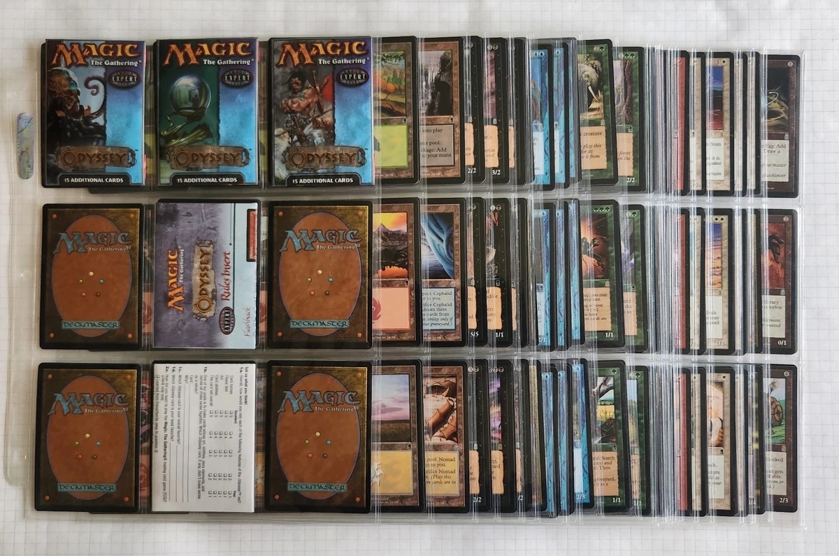 Magic: The Gathering Trading Card Games Odyssey Sets for sale | eBay
