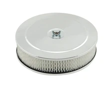 Mr. Gasket 1487 Chrome Air Cleaner 9" x 2.75" Fits 2bbl 3bbl 4bbl 5 1/8 Carb