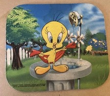 Vintage Warner Bros. Looney Tunes Tweety Bird Mouse Pad Computer Accessories