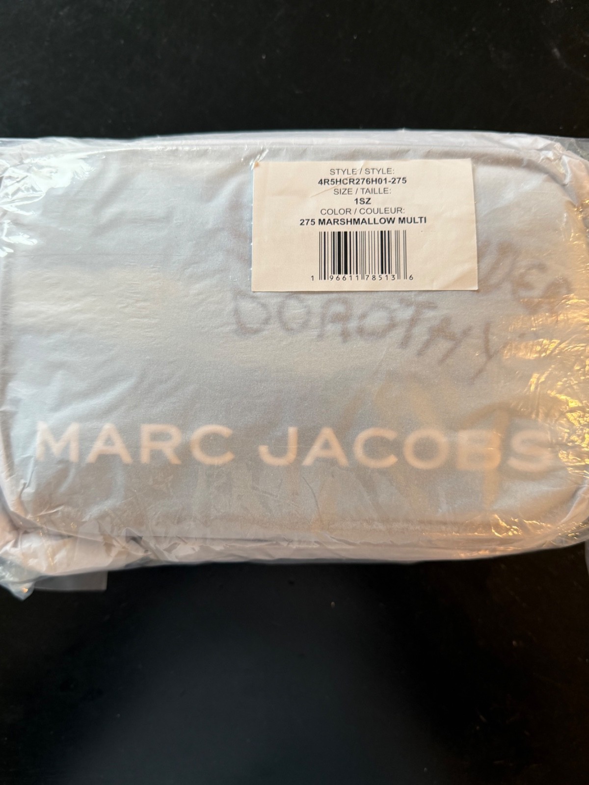 Bolso Bandolera Marc Jacobs Flash Mago de Oz Rendición Cámara