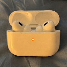 Apple AirPods Pro 2 Bluetooth In-Ear Earbuds w/ Charging Case White