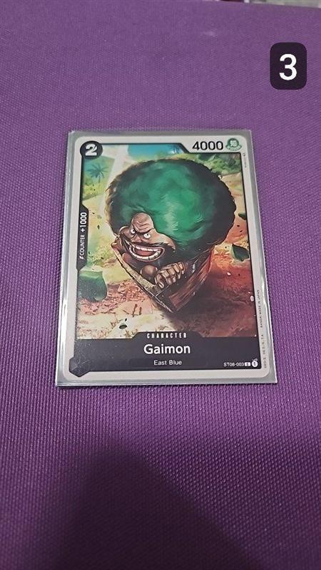 OP:TCG Gaimon ST08-003 Starter Deck 8: Monkey.D.Luffy Regular BLACK COMMONWISDOM