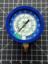 Yellow Jacket Blue 49512 3-12 Lo-side Liquid-filled Manifold Gauge Yellow Jacket Blue 49512 3-12 Lo-side Liquid-filled Manifold Gauge