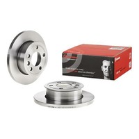 2X Brembo Bremsscheiben 260Mm Voll Vorne Passend FÜR VW Transporter | 08.5497.10