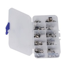 100x TYPE C USB Female Plug Connector Jack Solder Repair Adapter Assortment Set