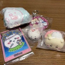 ChiiKawa Keychain Mascot Capsule Toy Set Movie Pouch Card Wafer