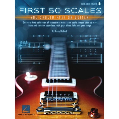 Hal Leonard First 50 Scales You Should Play on Guitar - Schulwerk für Gitarre