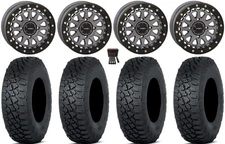 System 3 SB-6 Bdlk 15" Wheels Gm (6+1) 35" Tenacity XNR Tires RZR XP 1K / PRO XP