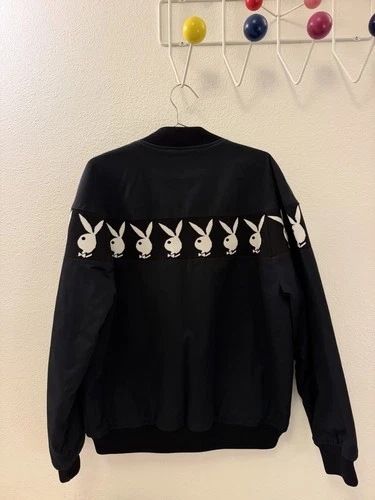 Supreme X Playboy SS19 Full Zip Jacket Size Large Quilted Lining (RARE) image 3