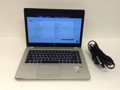 HP EliteBook Folio 9470m 14'' Laptop i5-3427U 1.8GHz 4GB 512GB Backlit,Ac Adapter