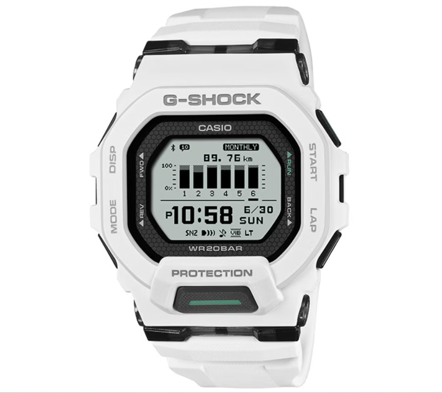 【美品】G-SHOCK G-SQUAD G-スクワッド GBD-200-1JF Amazon.com: CASIO G-Shock GBD-200-1JF [20 ATM Water Resistant G