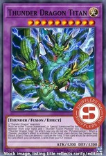 Thunder Dragon Titan SOFU-EN036 Secret Rare Unlim