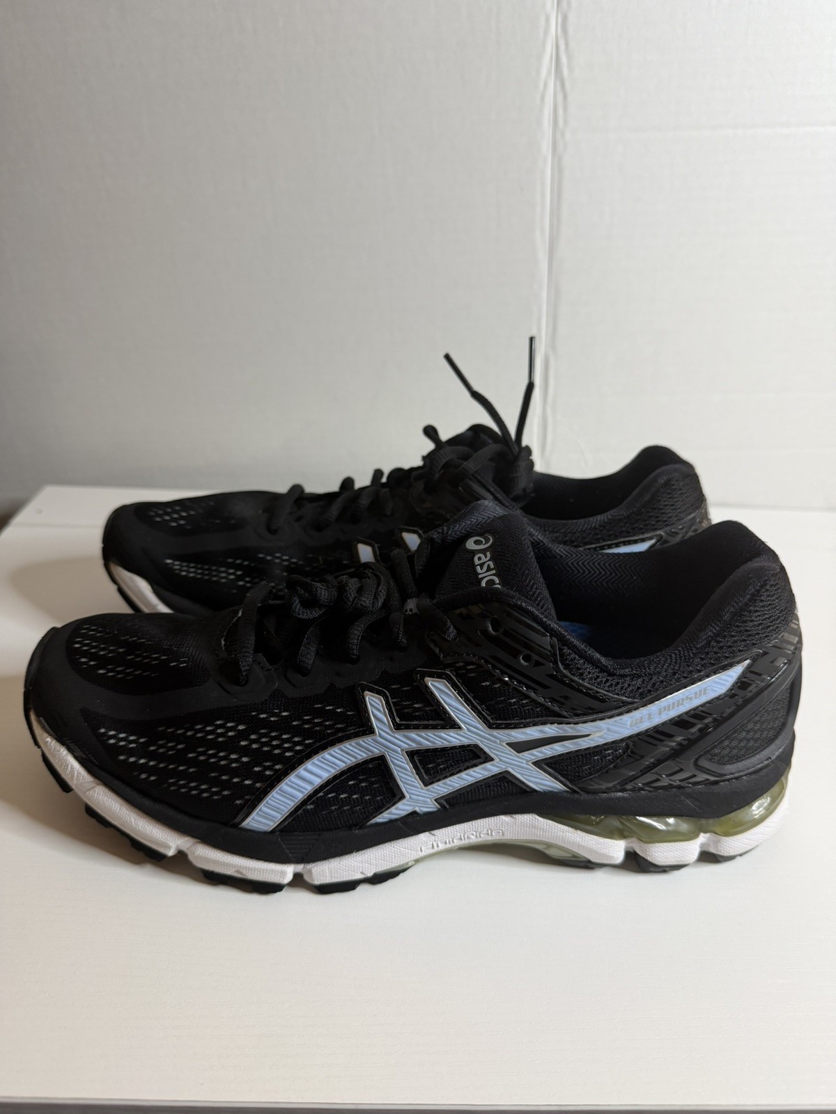 Asics Gel-Pursue 3 Shoes Womens 10 Black Mesh Low Top Lace U