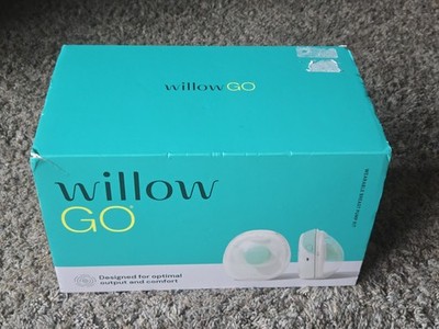 Willow Go Wearable Double Electric Breast Pump Kit (NEW BOX SEALED)
