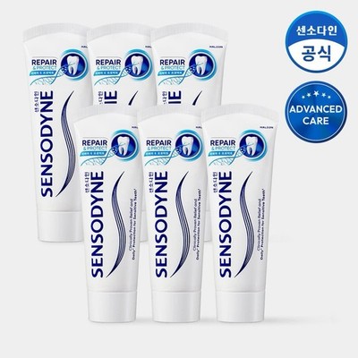 Sensodyne Repair & Protect 6Pack 100g Toothpaste For Sensitivity Gum Teeth